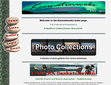 Tablet Screenshot of keewatinwebs.ca